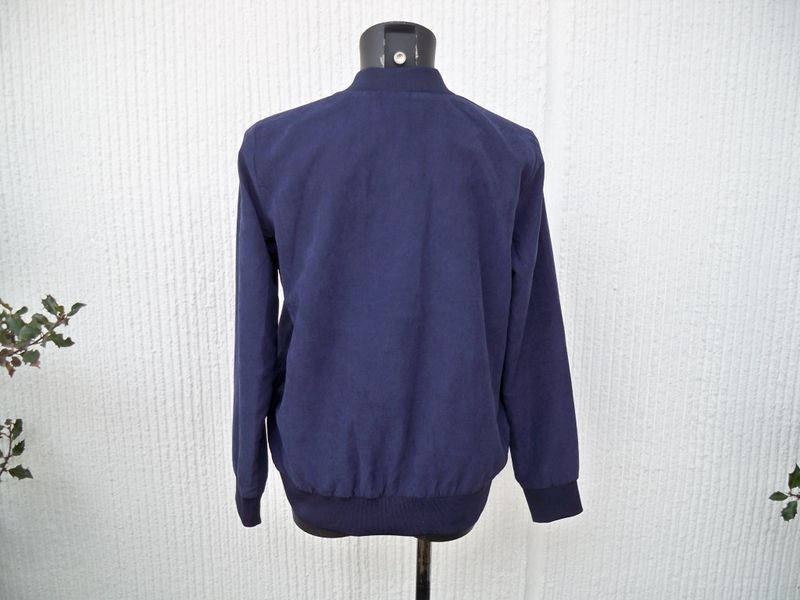 Marinblå Bomberjacka Ze-Ze