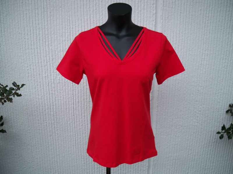 Röd Topp BONITA Ze-Ze