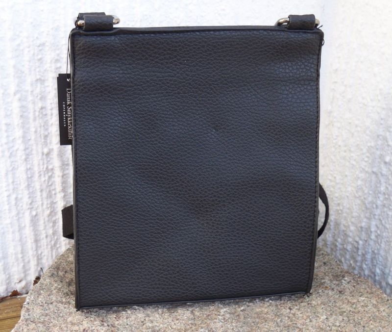 Svart Messenger Axelremsväska Bags by Dansk