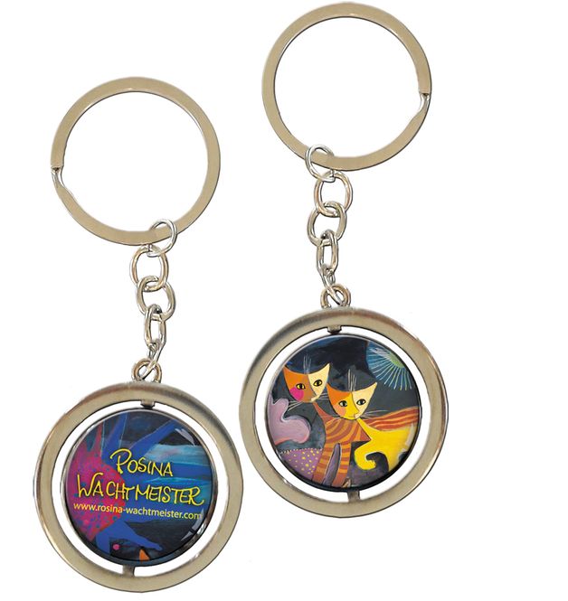 Huvudbild Nyckelring Med Katter Rosina Wachtmeister