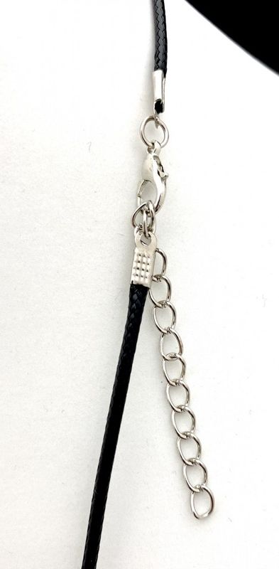 Halsband Hematit Med Turkos Pärla Selma  Magnani Smyckesdesign