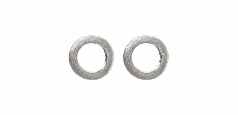 Silverpläterade Örhängen LEONORA Dansk Smykkekunst