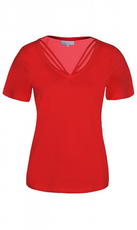 Röd Topp BONITA Ze-Ze