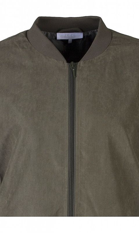 Khakigrön Bomberjacka Ze-Ze