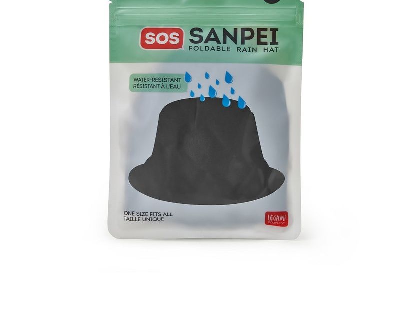 Vikbar Blå Regnhatt