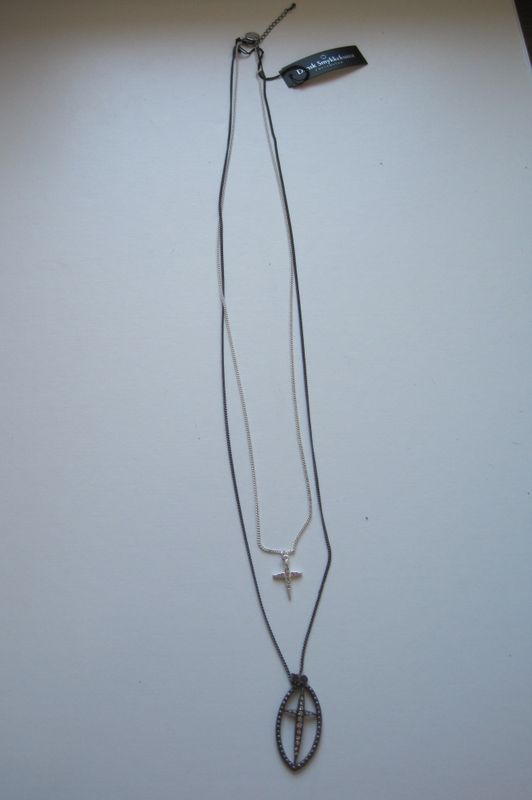 Dansk Smykkekunst Halsband JUNE Silver Hematit