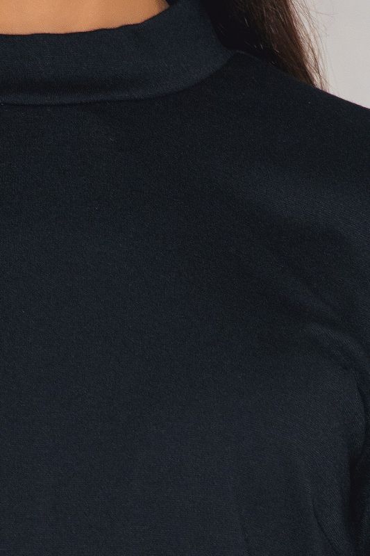 Svart Klänning Lisa Polodress Rut & Circle