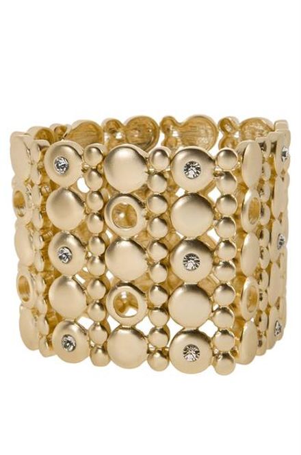 Huvudbild Elastiskt armband Ronda Gold Baglady