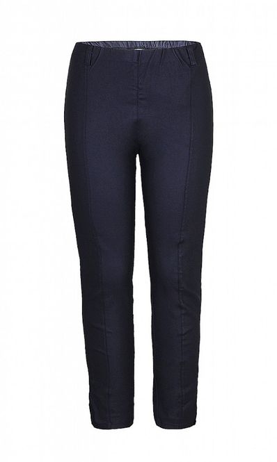 Huvudbild Mörkblå Stretchiga Vaxade Byxor Ze-Ze