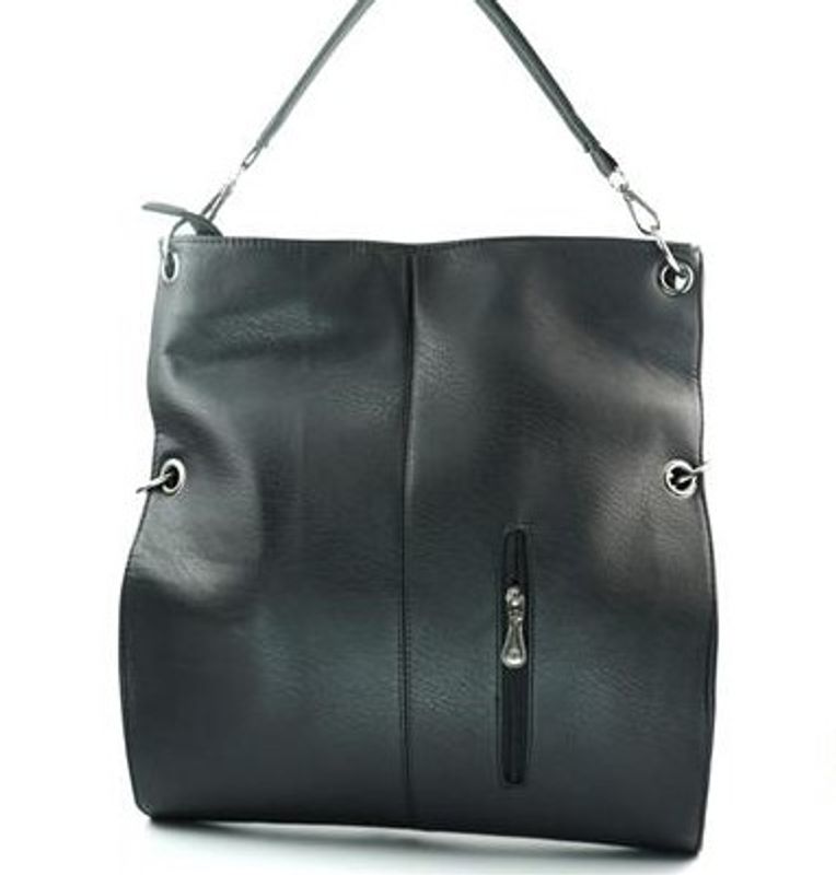 Svart Shopper Handväska