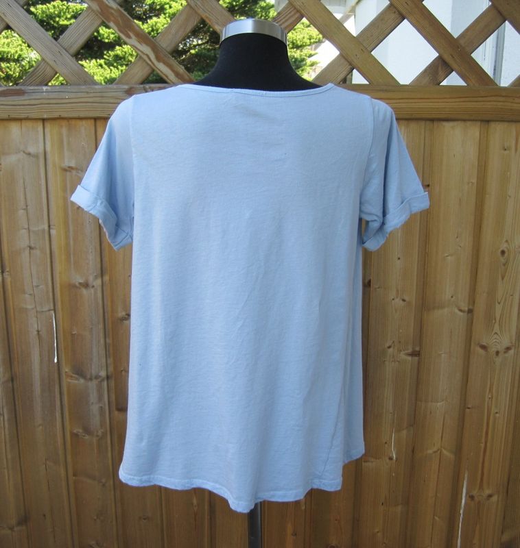 Ljusblå T-shirt A-linje