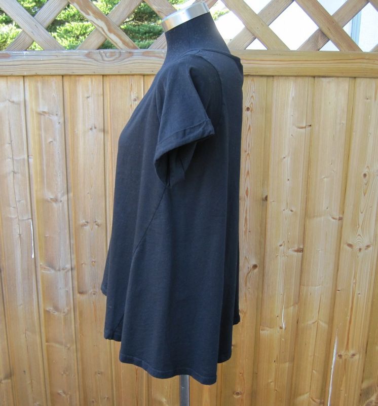 Svart T-shirt A-linje