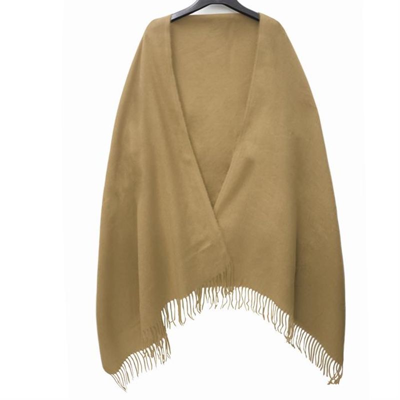 Sandbeige Lång Halsduk Sjal