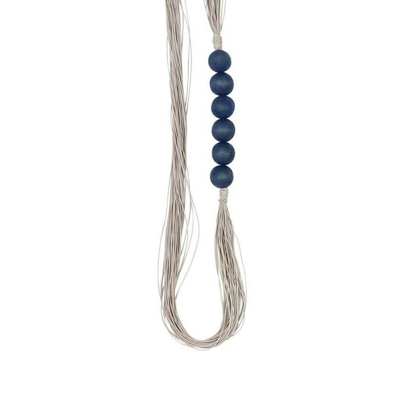 Långt Halsband Saskia Blå Dansk Smykkekunst