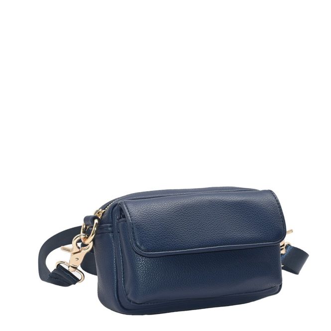 Huvudbild Marinblå liten axelremsväska mobilväska