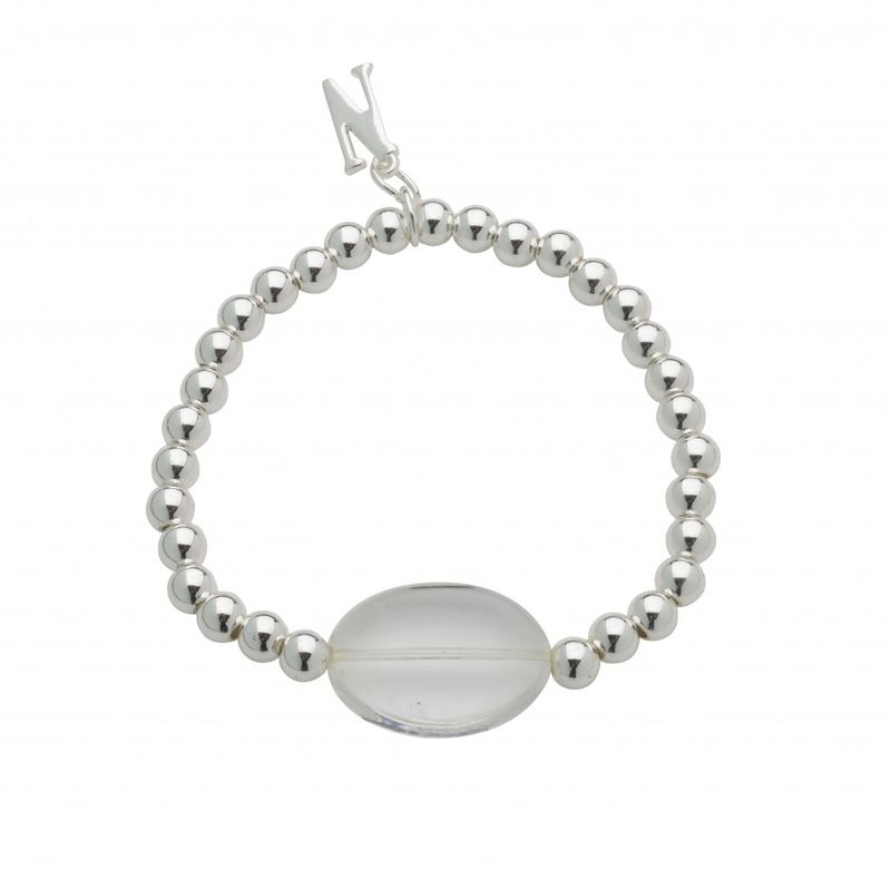 Elastiskt Silverarmband Silvia Nora Norway