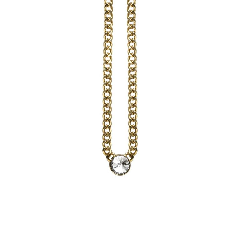 Guldpläterat Halsband Stella. Dansk Smykkekunst